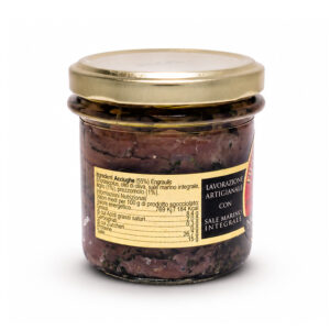 Alternative view of Filetti di Acciughe con aglio e prezzemolo all'olio di oliva - 160 g