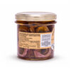 Filetti di Acciughe all'olio extravergine di oliva biologico con capperi biologici di Sicilia - 160 g - immagine 2