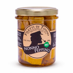 Filetti di Tonno Alalunga all'olio extravergine di oliva biologico - 200 g